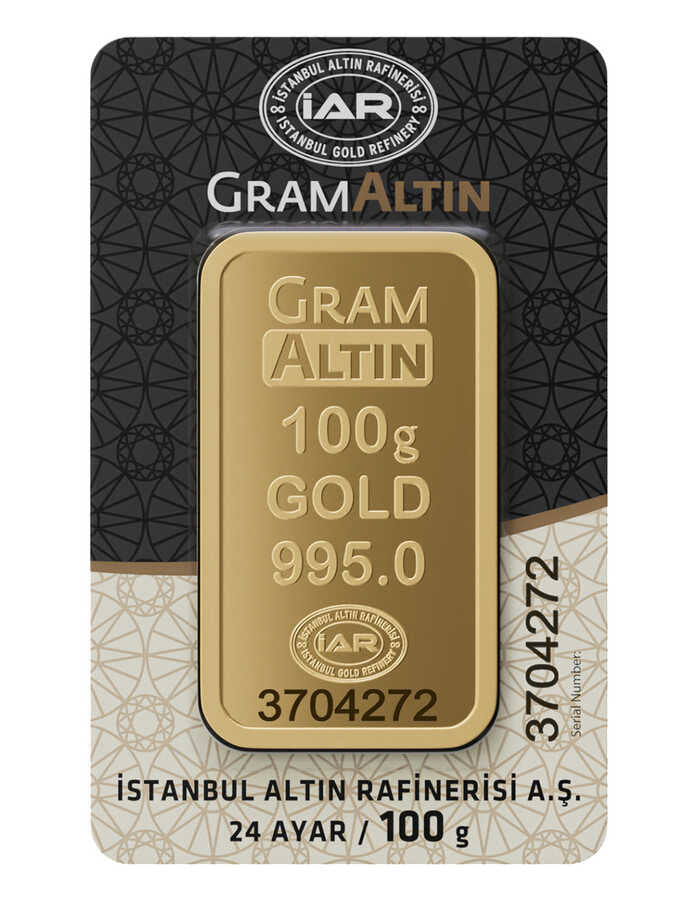 100 Gram 24 Ayar Gram Altın - Premium  from Sarraf Altın - Just €284973.64! Shop now at Sarraf Altın