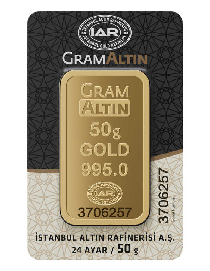 50 Gram 24 Ayar Gram Altın - Premium  from Sarraf Altın - Just €142675.64! Shop now at Sarraf Altın